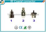 Silver FME Jack Female Crimp Connector Free Hanging For RG174 Cable