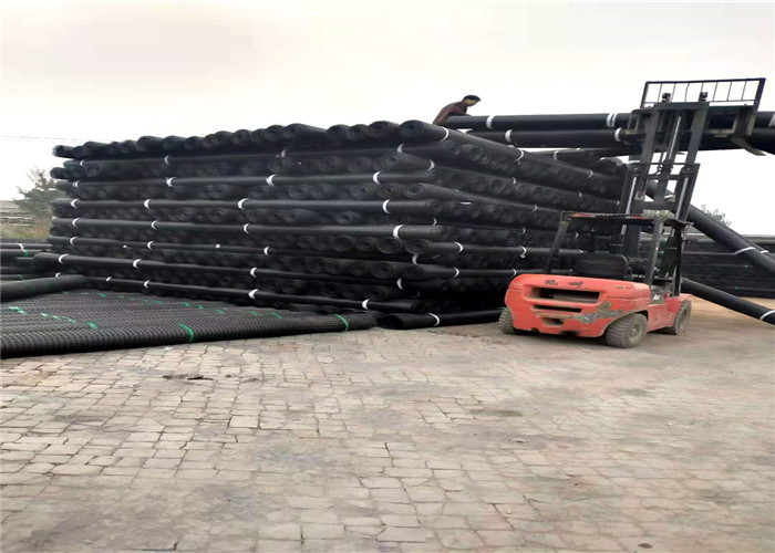 Ground Stabilization Biaxial 50m Black Plastic Geogrid