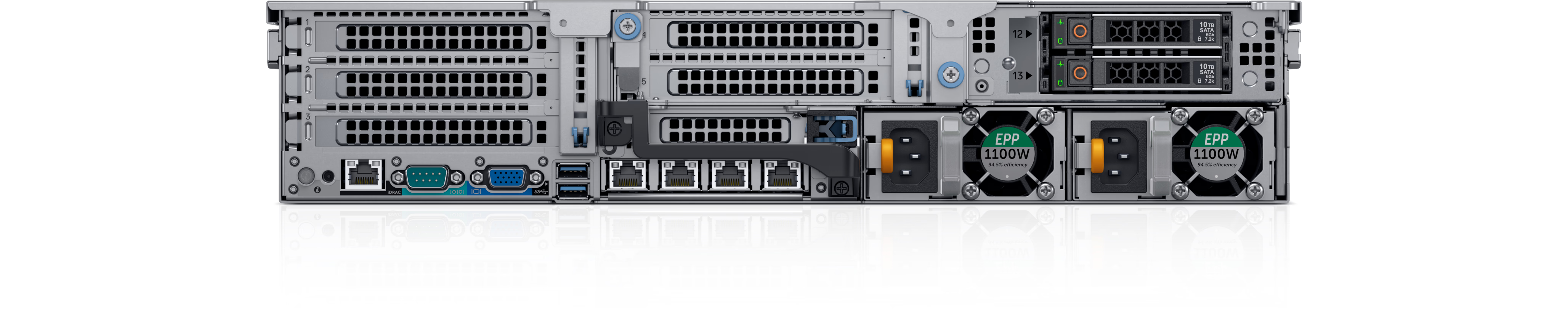 2.3G EMC Dell PowerEdge R740xd Rack Server [210-AKZR] 1100W