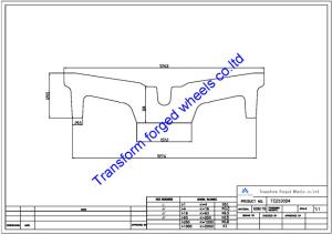 Wholesale TC210004 21 inch forged center disk blanks from china suppliers