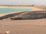 1.5mm 2mm Plastik PVC Geomembrane Film ISO9001 Fish Farm Landfill