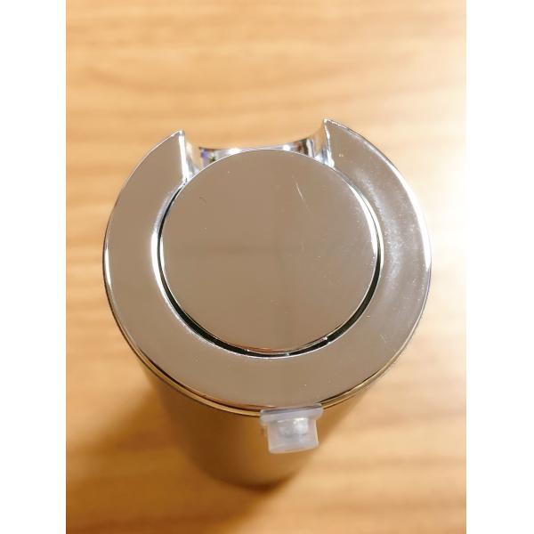 Shinny Silver Hide Away Lotion Pump Bottle 15ml 30ml 50ml 100ml