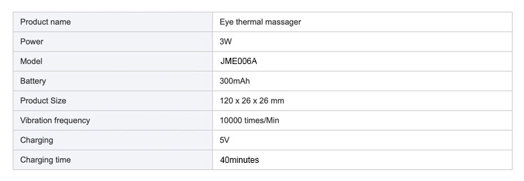 Touch Activation 10000 Times / Min 3W Pen Type Eye Beauty Massager
