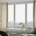 1.4mm 1.6mm Commercial Aluminum Casement Windows 5mm+12A+5mm