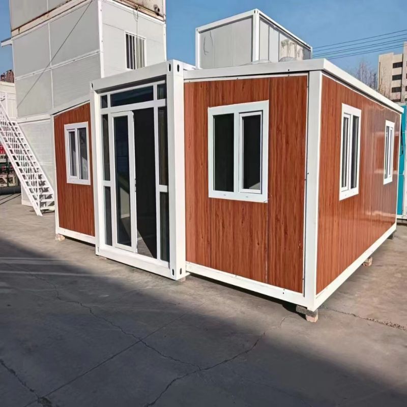 Electro Galvanized Steel Structure Foldable Expandable Container House for Hotel
