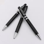 High Quality Office Stationery 1.0mm Aluminum Twist Ballpoint Pen With Logo