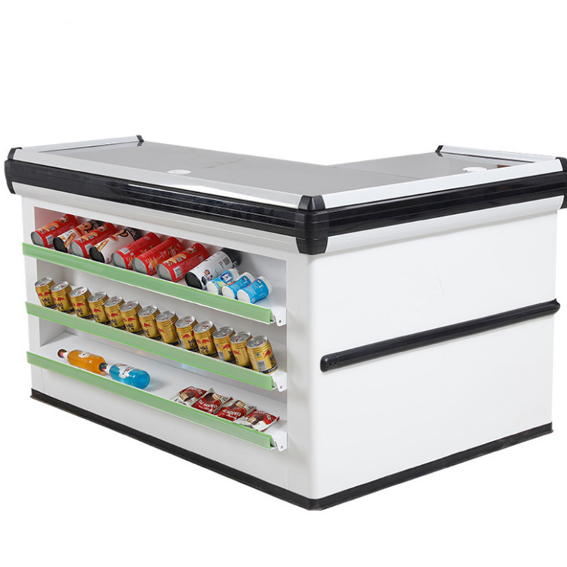 Stainless Steel Supermarket Checkout Counter 850mm Height