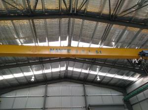 Wholesale Electric Single Girder Overhead Bridge Cranes Traveling Type LDX3t-18m from china suppliers