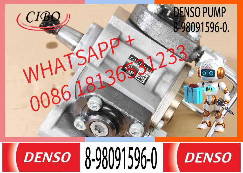 FUEL INJECTION PUMP 294050-0102 2940500102 6HK1 8-98091596-0 8-98091565-0