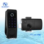 Fingerprint Digital Rim WIFI Bluetooth Electronic Keyless Door Locks