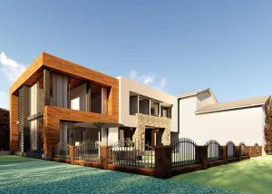 Wholesale Fiber Cement Board Luxury Prefab Houses Ultra Modern Prefab Homes Prefab Home Kits from china suppliers