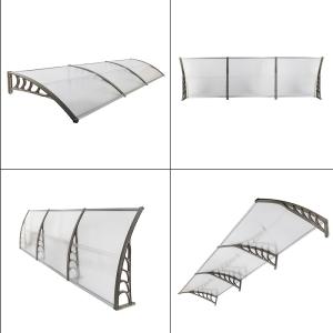 Wholesale Ultraviolet resist 120cm Outdoor Polycarbonate Awning from china suppliers
