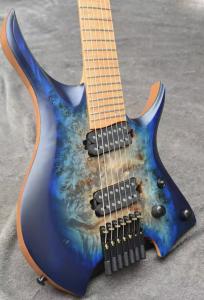 Wholesale 2025 Fanned Frets 7 Strings Headless Electric Guitar from china suppliers