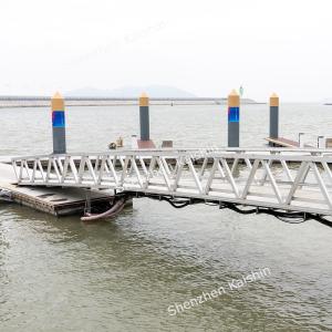 Wholesale Long-Lasting Marine Aluminum Gangways Ramps Yacht Boat Floating Dock Pontoon Platform from china suppliers