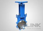 Cast Steel Knife Gate Valve With Bellows Stem Protection in Mining Industry