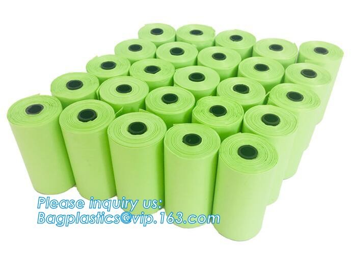 Garbage bag Dog poop bags T-shirt Plastic bag Laundry bags trash bag Nappy Sacks Produce bag die cut/loop handle bags Dr