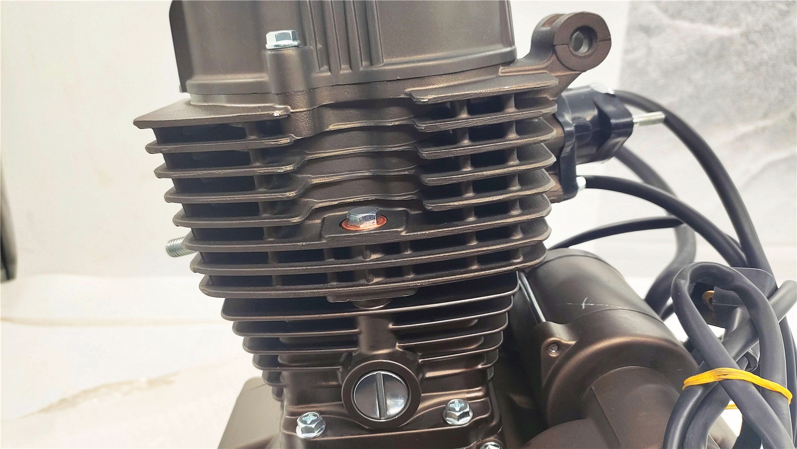 150cc Air-Cooled Dual-Clutch Tricycle Engine Assembly for Three Wheels Motor in Black