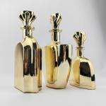Beverage Glass Bottle UV Electroplating Aromatherapy Bottle for Unique Design