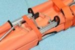 Oxford Leather 104cm Folding Medical Stretcher 1 Year Warranty