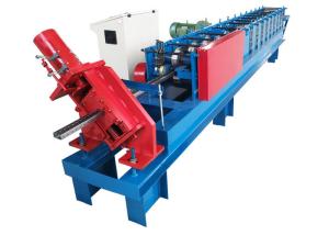 Wholesale Iron Gauge Keel Manufacturing Machine , Furring Channel Light Steel Roll Forming Machine from china suppliers