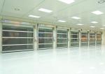 1.2mm PVC Thick Industrial High Speed Door Rollup Garage Doors Outside