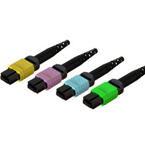 Wholesale Low Insertion Loss MPO Fiber Optic Connector 3.0 60mm 12/16/24 Cores Male Female from china suppliers