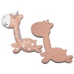 Animal Shaped Non Toxic Cute Teething Toy Gentle Relief Of Baby'S Teething