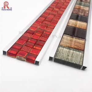 Wholesale Aluminium Listello Tile Trim , Weather Resistance Listello Mosaic Tile Trim from china suppliers