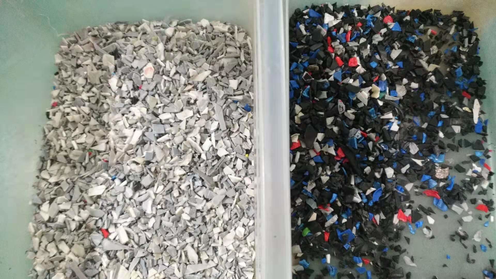 HDPE Flakes Granules Plastic Color Sorting Machine High Capacity