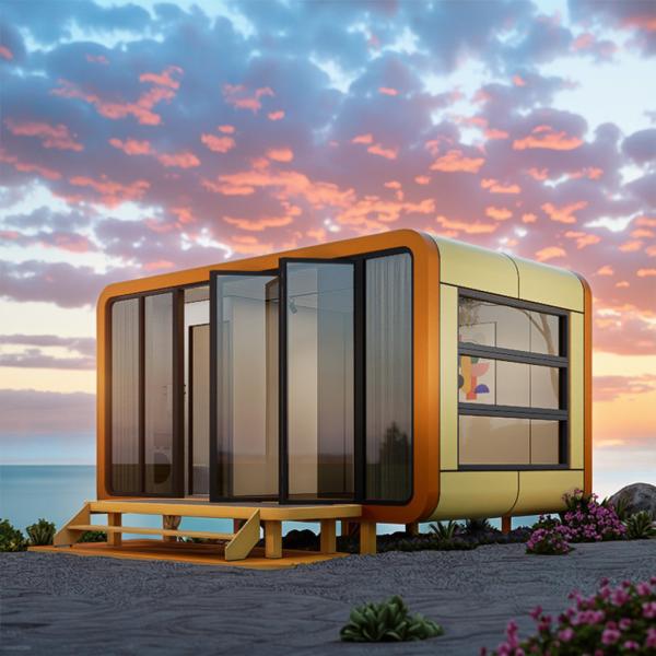 Eco-Friendly Space Capsule House by Weifang Fuqian Metal Products Co. Ltd