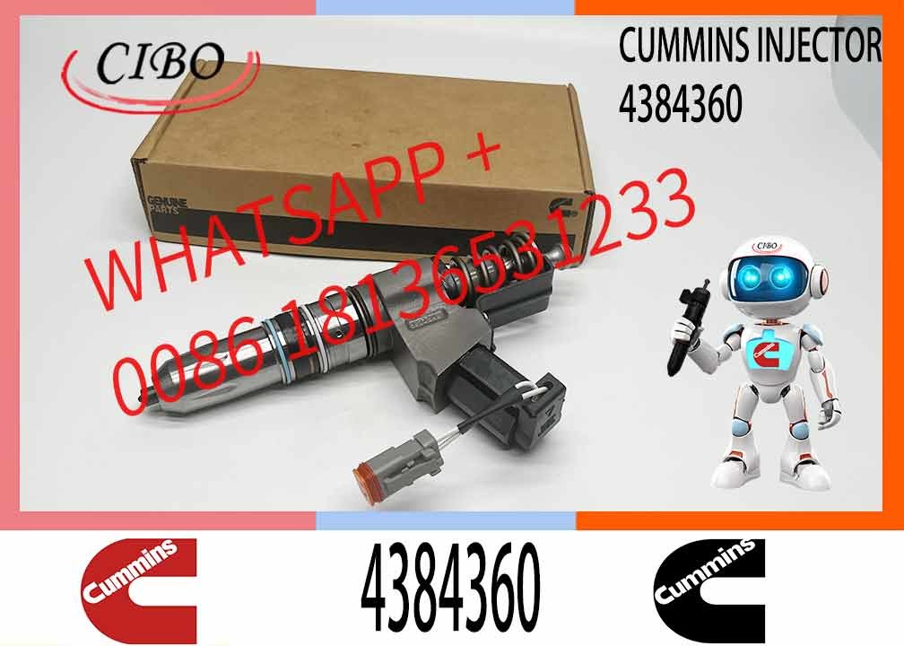 Factory OEM Quality Brand New Diesel Common Rail Fuel Injector Assembly 4307516 3087560 4384360 For C Ummins N14 Engine