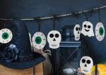 36 Pieces Skull Eye Hanging Felt Halloween Ornaments 2mm