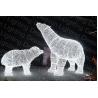 Buy cheap Lighted outdoor christmas polar bear from wholesalers