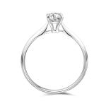 18k Gold Lab Grown Diamond Ring 0.3ct+D VS1 White Lab-Grown Diamond Ring NGTC