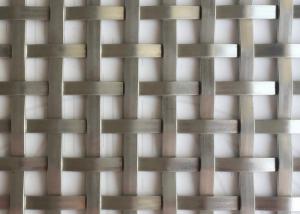 Wholesale 3.6mm Sturdy Flat Wire Mesh Panels Plain Woven Furniture Screen from china suppliers