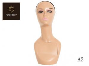 Wholesale A2 Female Mannequin Head Without Shoulders Rigorous Workmanship For Hat Display from china suppliers