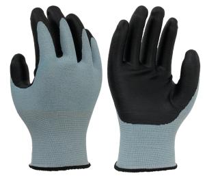 Wholesale Oil Resistant 13G Seamless Nitrile Gloves With Grip from china suppliers