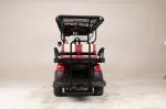 Rear Seat Fold Down Electric Lifted Golf Car 4+2 Red Color A Series