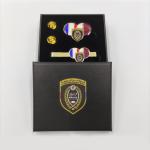 0.75 Inch Printed Badge Offset Printing Epoxy Coating for Professional Look