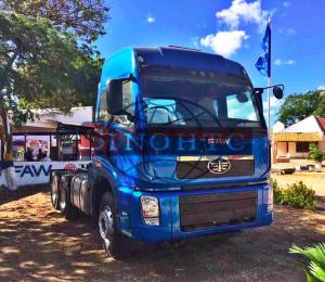 Wholesale 60 Ton FAW Tractor Head Trucks 6X4 Driving Type J5P High Cabin ISO9001 Standard from china suppliers