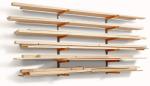 Customizable Steel Wood Organizer and Lumber Storage Metal Rack for Workshop