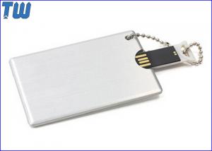 China Full Size Metal Personal Card 32GB USB Pendrives Ball Chain UDP on sale