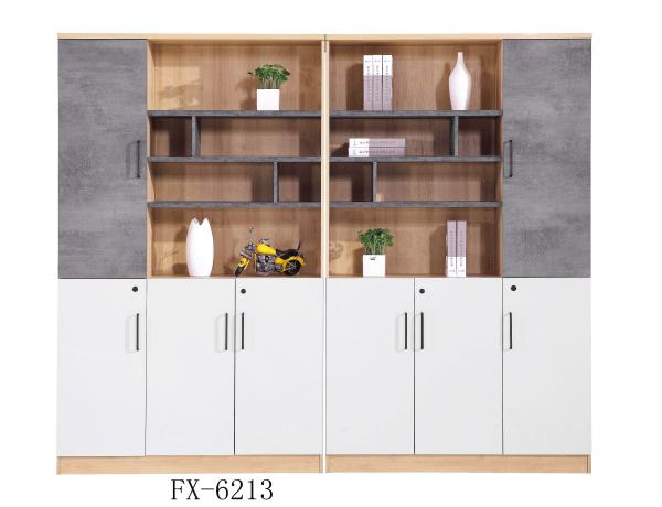 Particle Board vertical Offical filing Cabinet, Two doors Three Doors Wooden A4