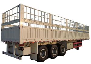 Wholesale 30-80T Cow Transport Trailer 2500mm Semi Container Fence from china suppliers