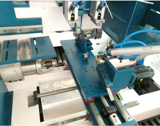 Painting brush wooden handle making machine KC1230A full automatic for rounding the end of wooden handle