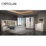 Wholesale Cheap Price Luxury Wooden King Size Leather Bed Double Master Room