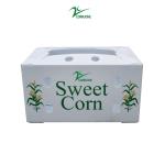 Spinach Corrugated Plastic Produce Boxes 2mm Corflute Storage Boxes