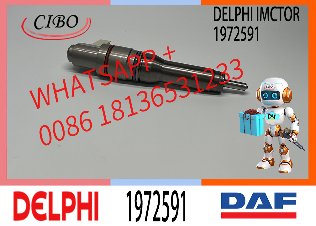 Remanufactured Diesel Fuel DAF Injector 1972591 BEBJ1D00003 For PACCAR MX13-MX10