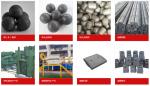Wear Resistant Casting Grinding Cylpebs 48 - 53HRC Forged Steel Ball