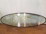 Architectural Energy Saving Glass , Clear Oval Insulated Glass Panels